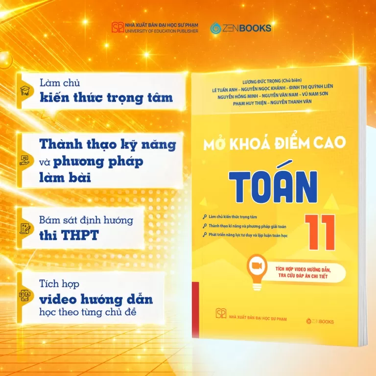 MỞ KHÓA ĐIỂM CAO TOÁN LỚP 11
